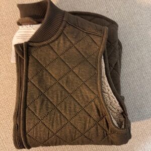 Wheat Kids- Quilted Brown Vest